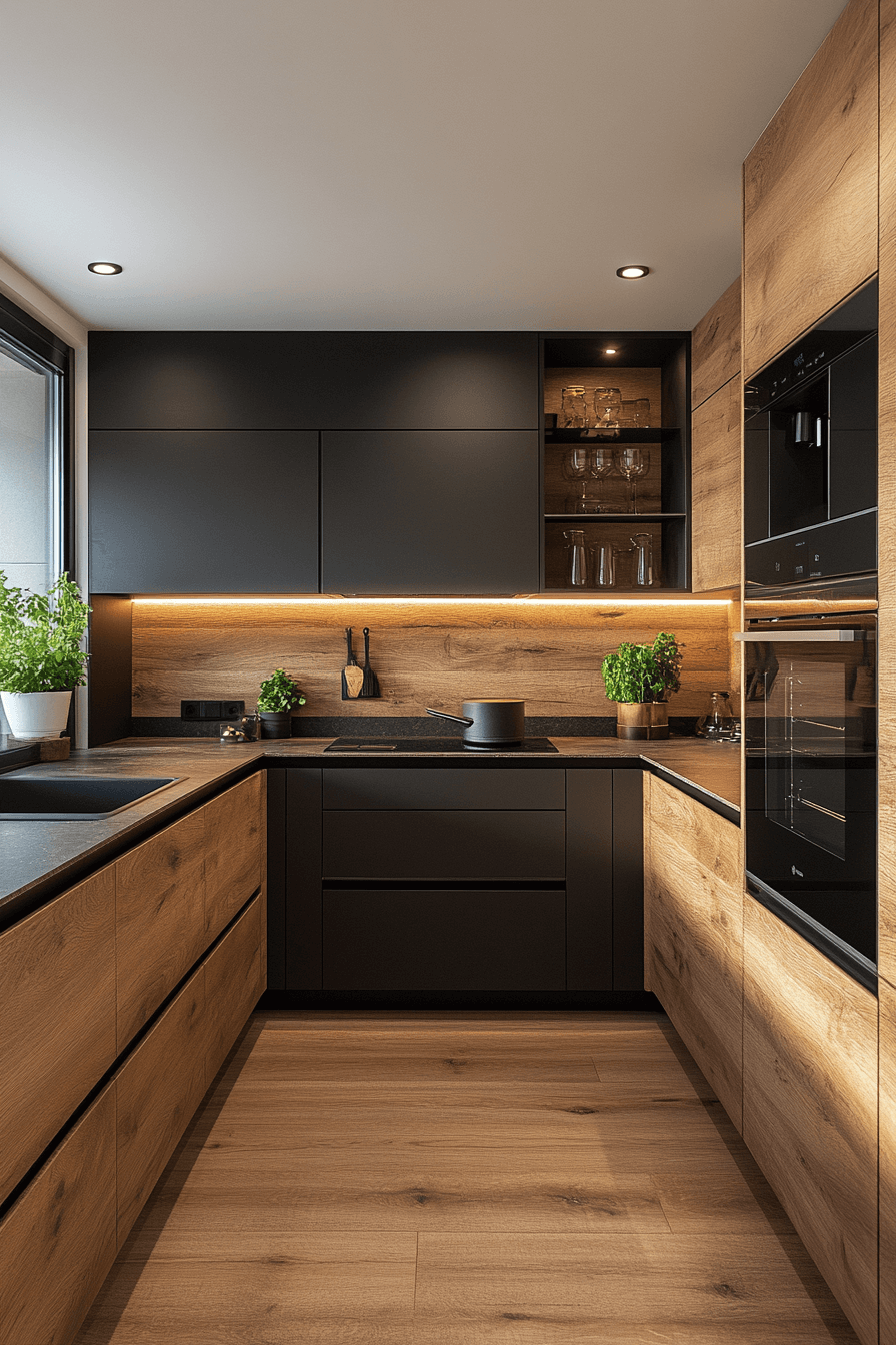 japandi style kitchen