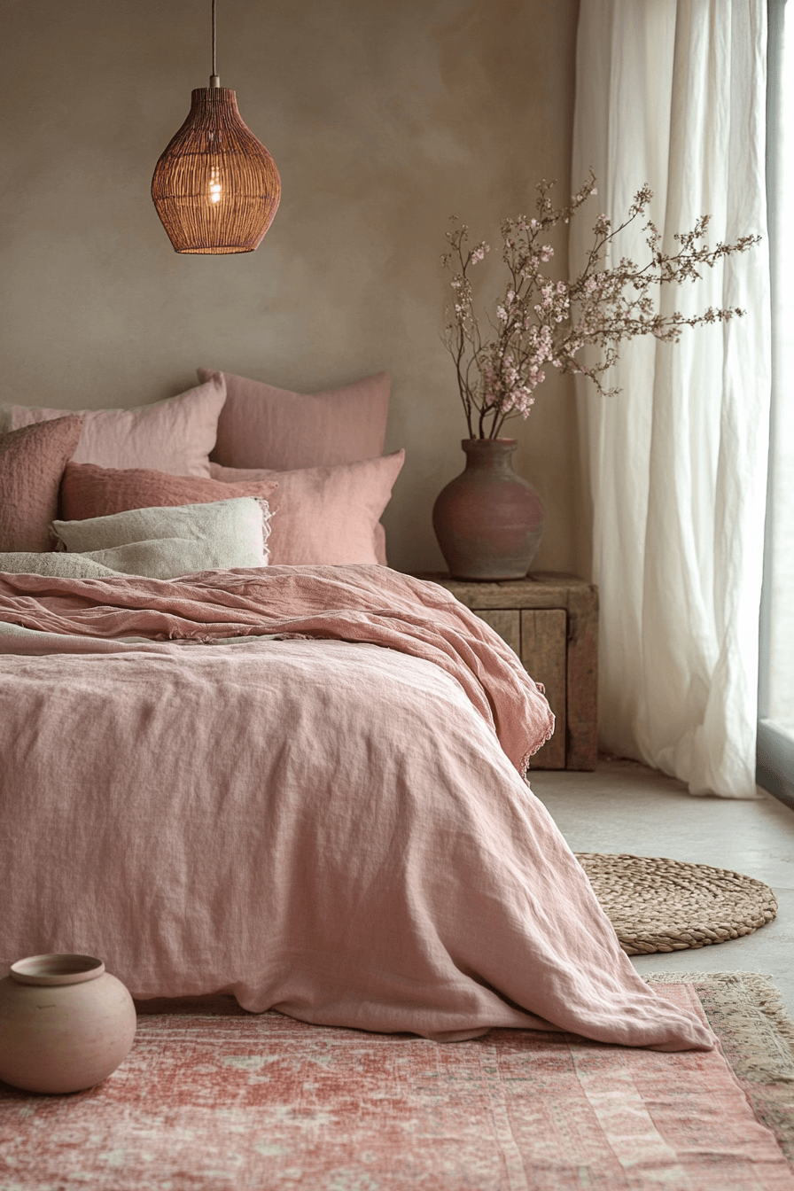 cozy boho bedroom