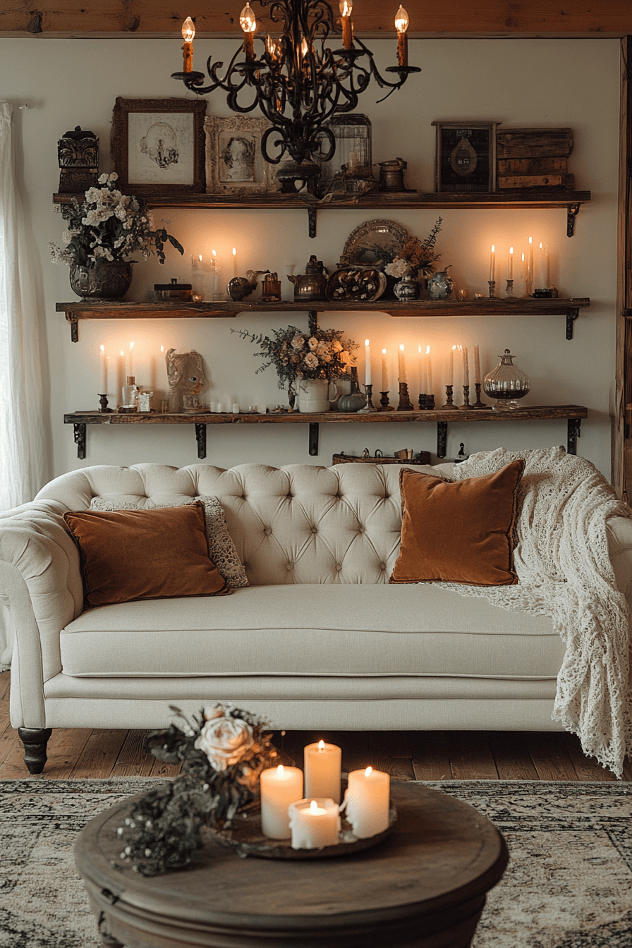 cream couch living room