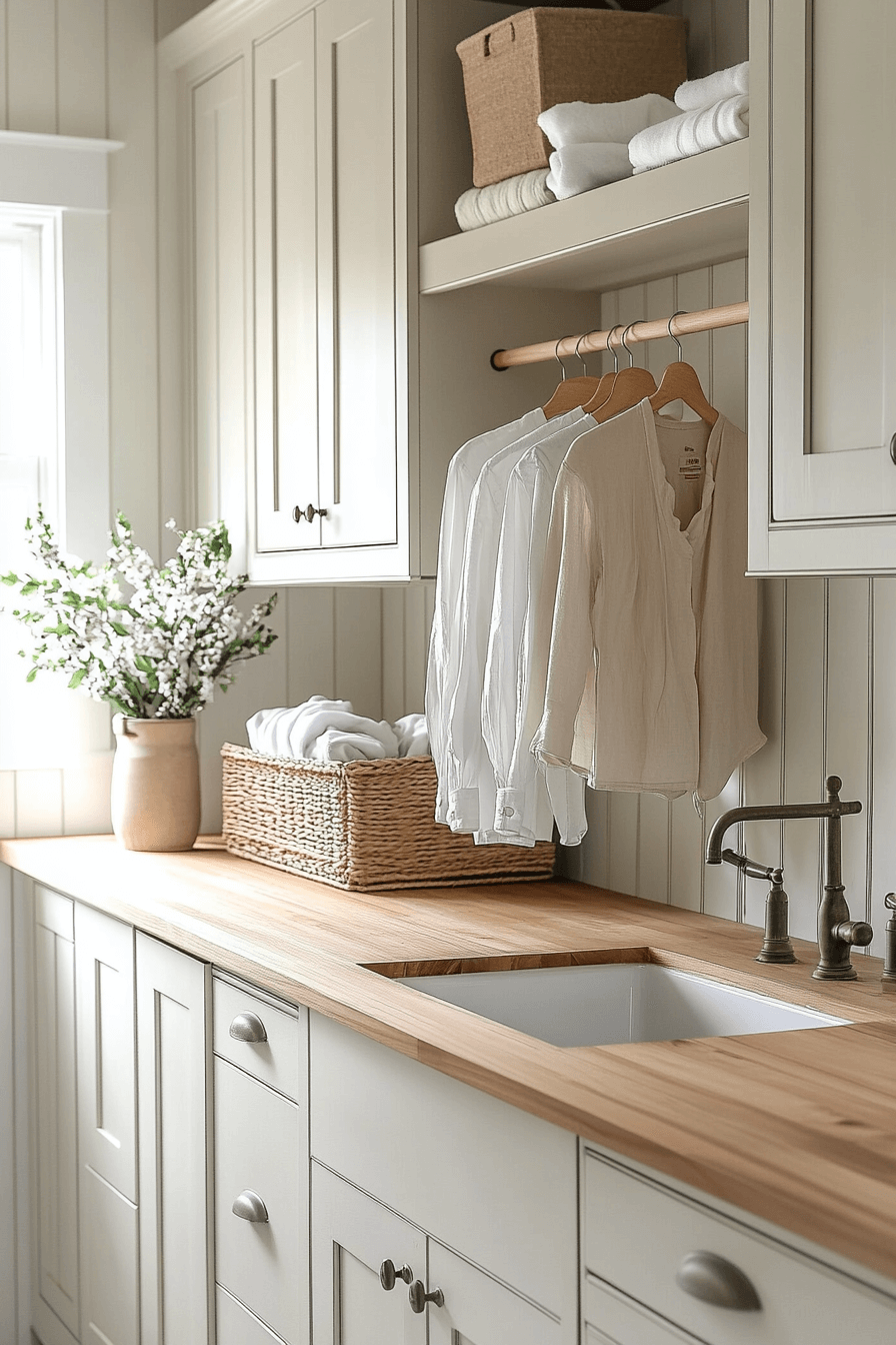 farmhouse laundry room
