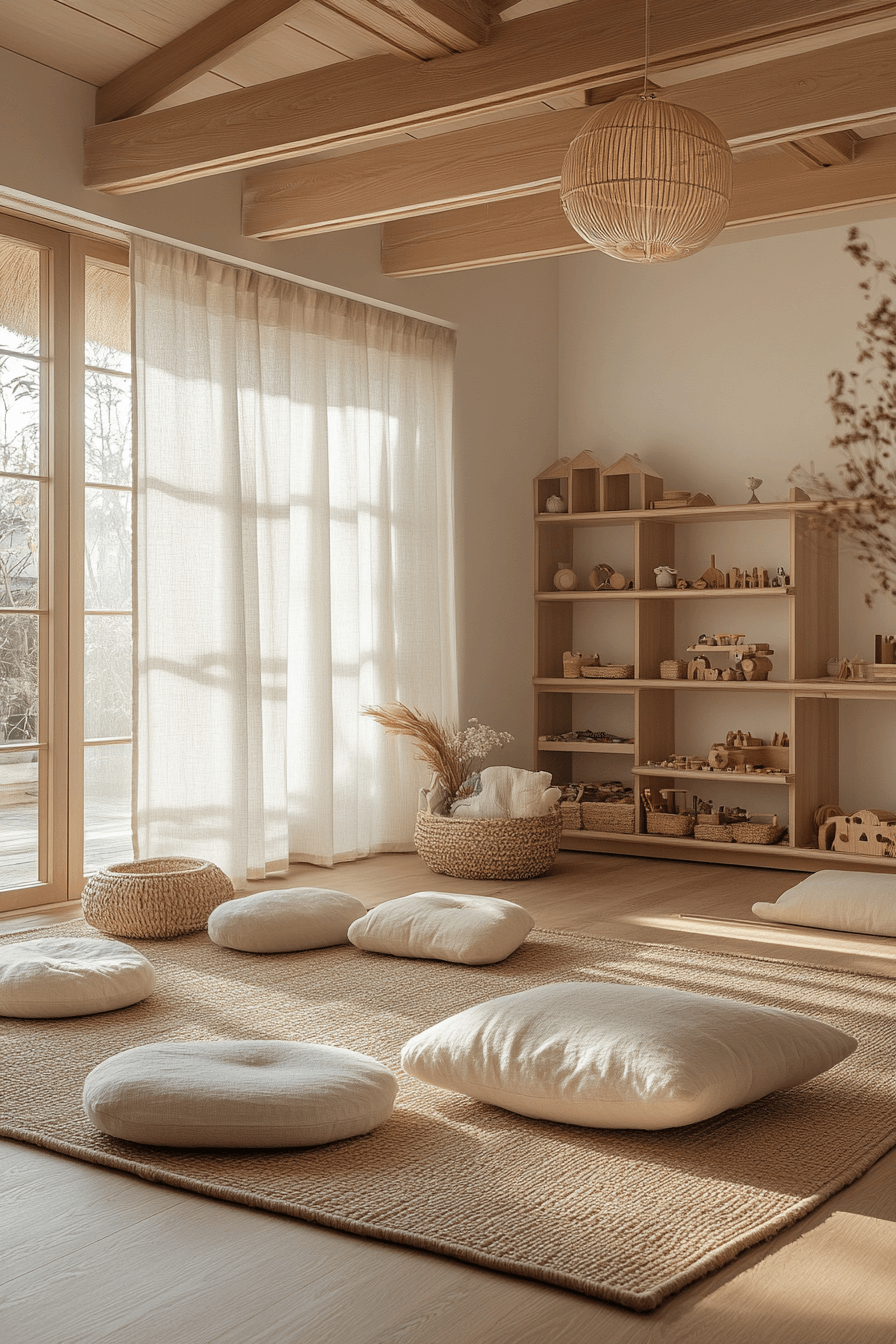 japandi kids room