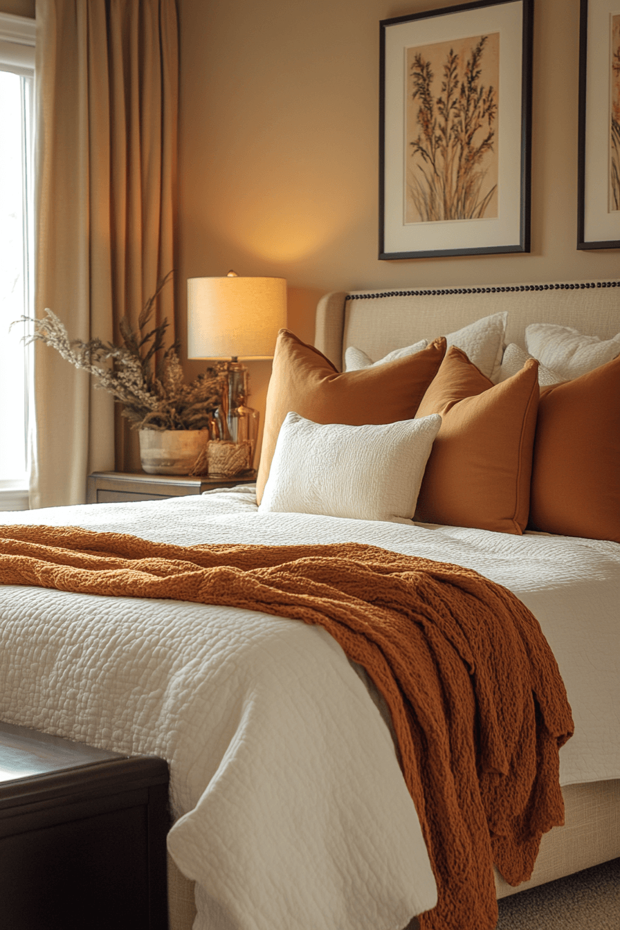 cozy vintage bedroom