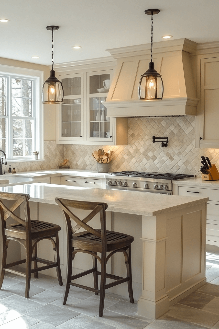 European Cottage Kitchen