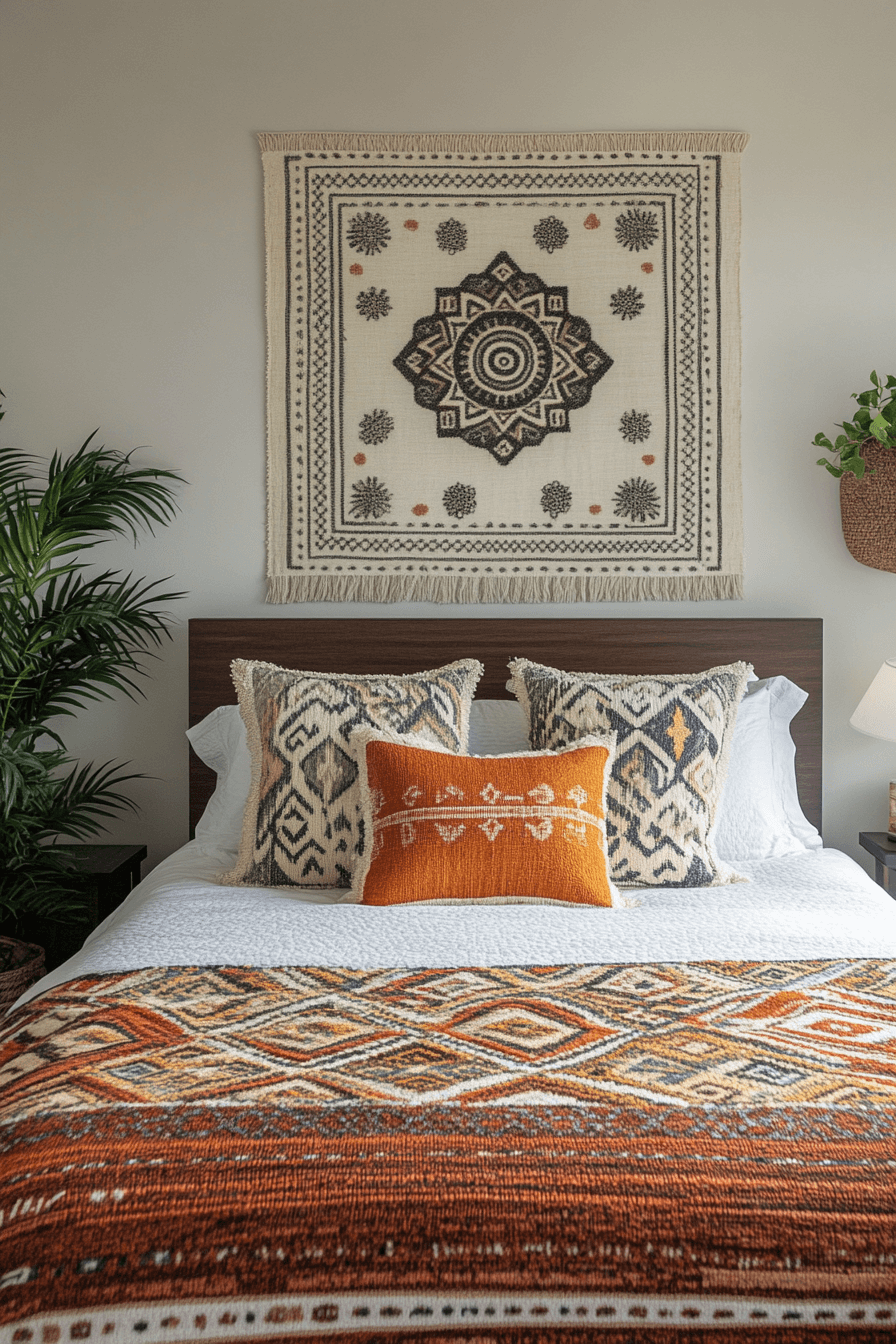 chambre boho chic