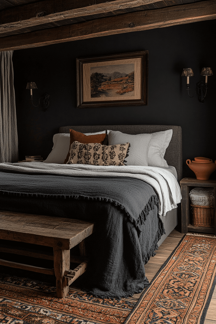 29 Dark Cottagecore Bedroom Ideas That Glow With Cozy Magic And Joy ...