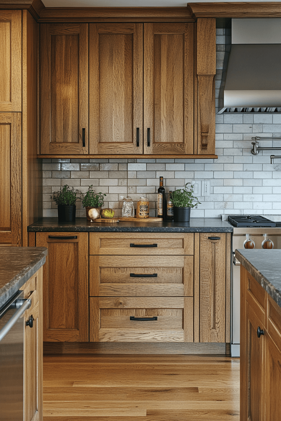 vintage kitchen cabinets