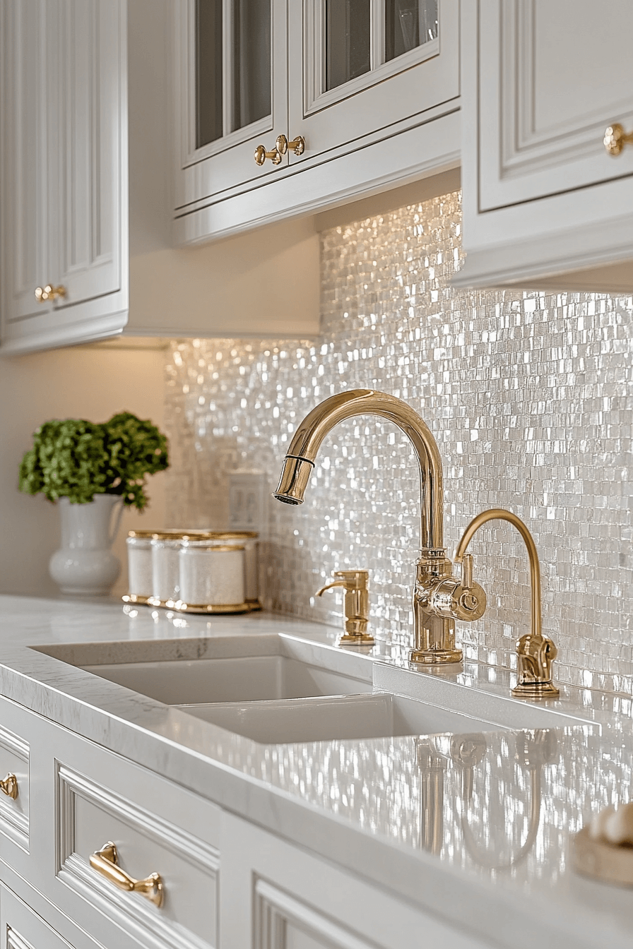 mosaic backsplash kitchen