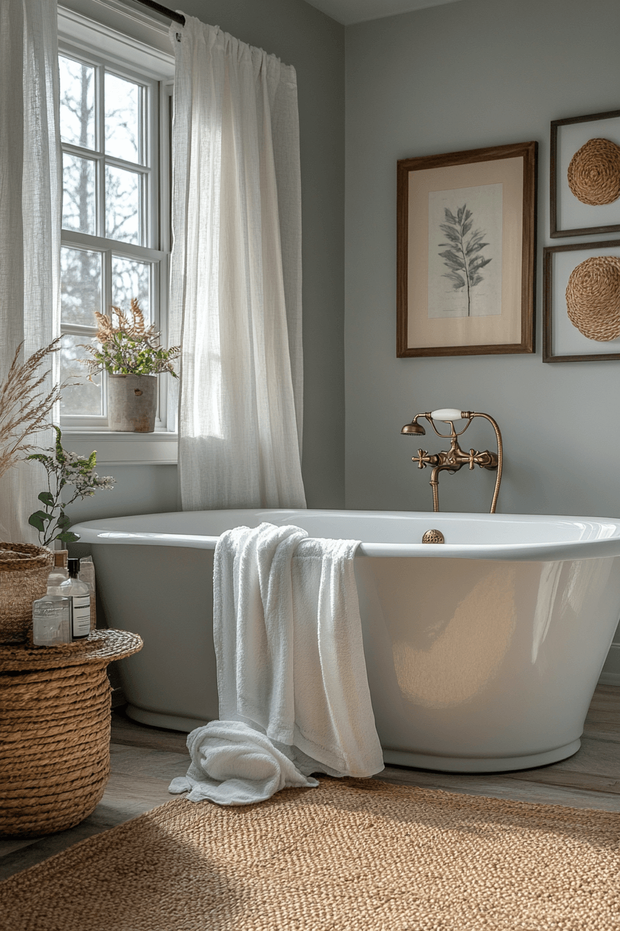 cottagecore bathroom