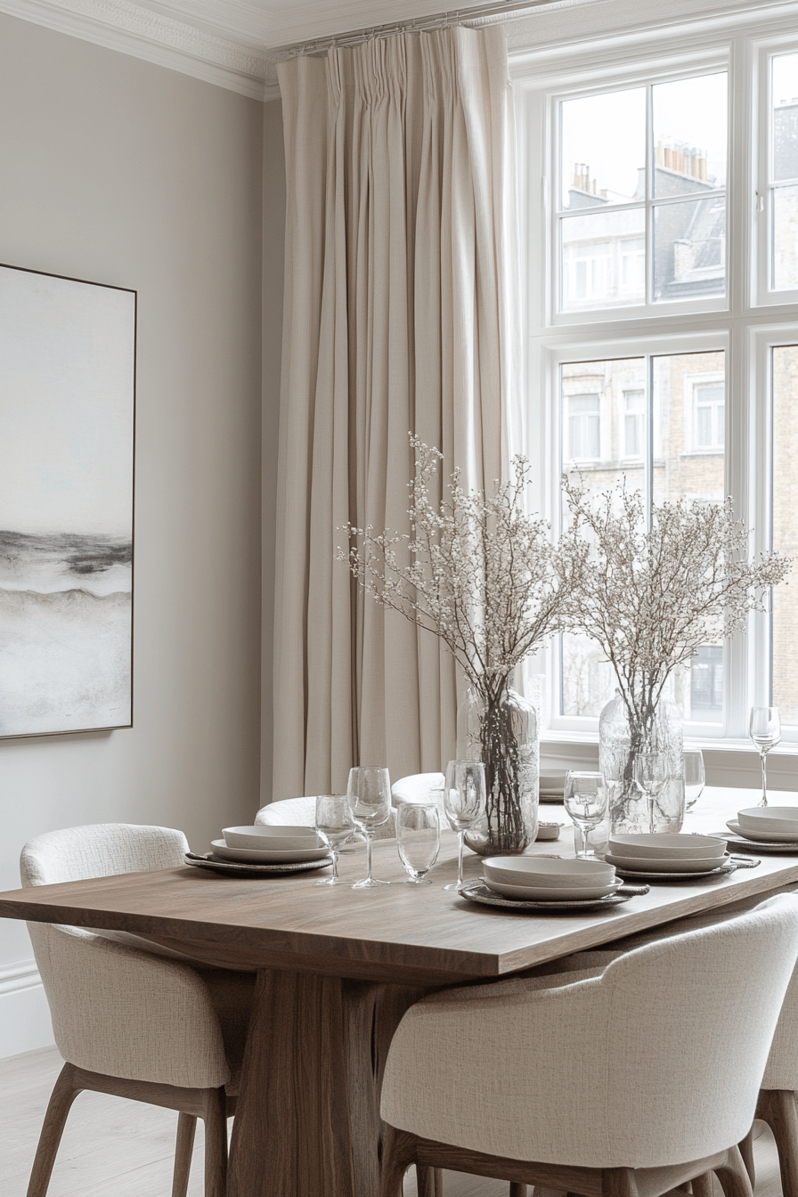 granny chic dining room