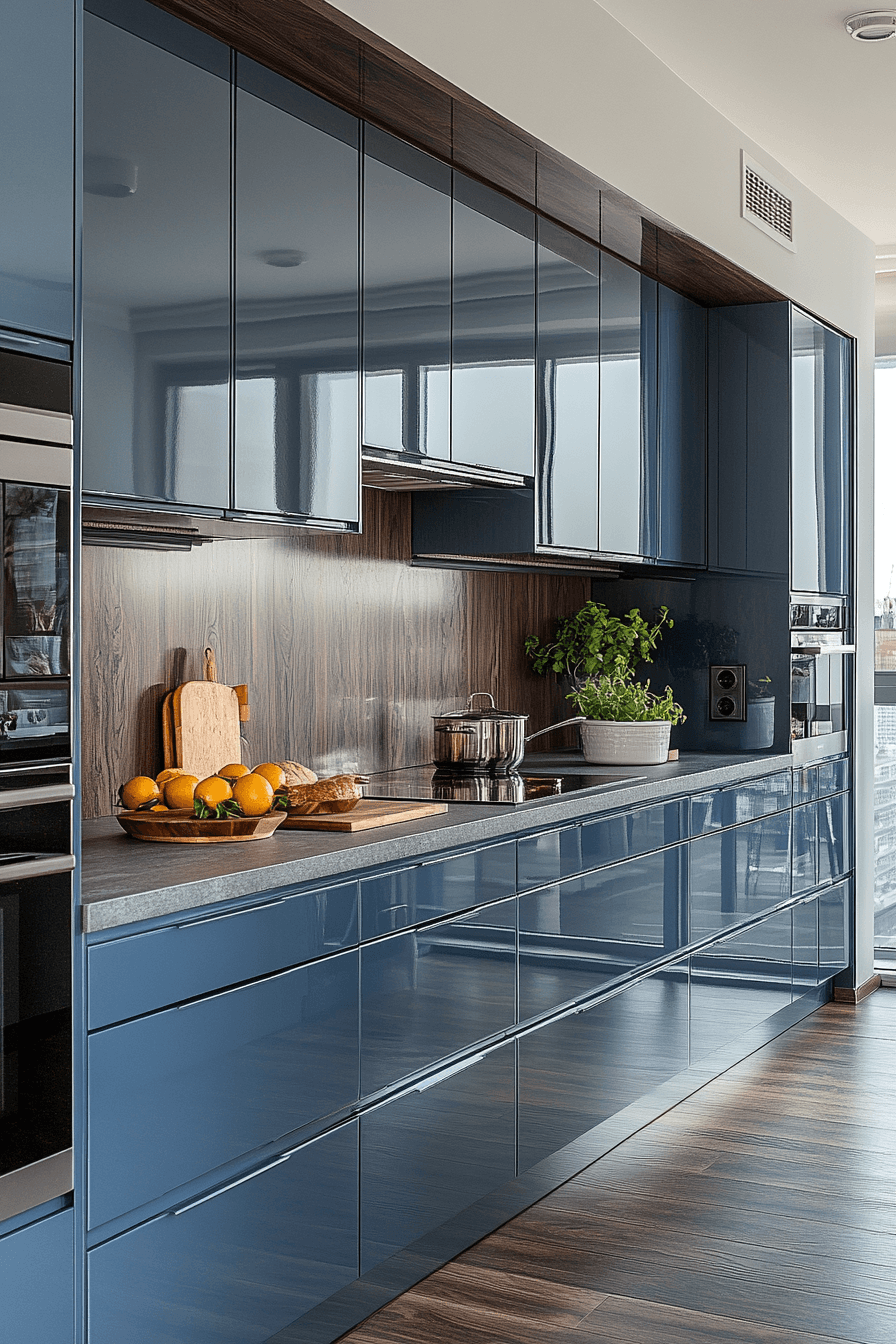 29 Blue Grey Kitchen Cabinets That Bring Cool Elegance and Everyday Comfort 4 blue grey kitchen cabinets