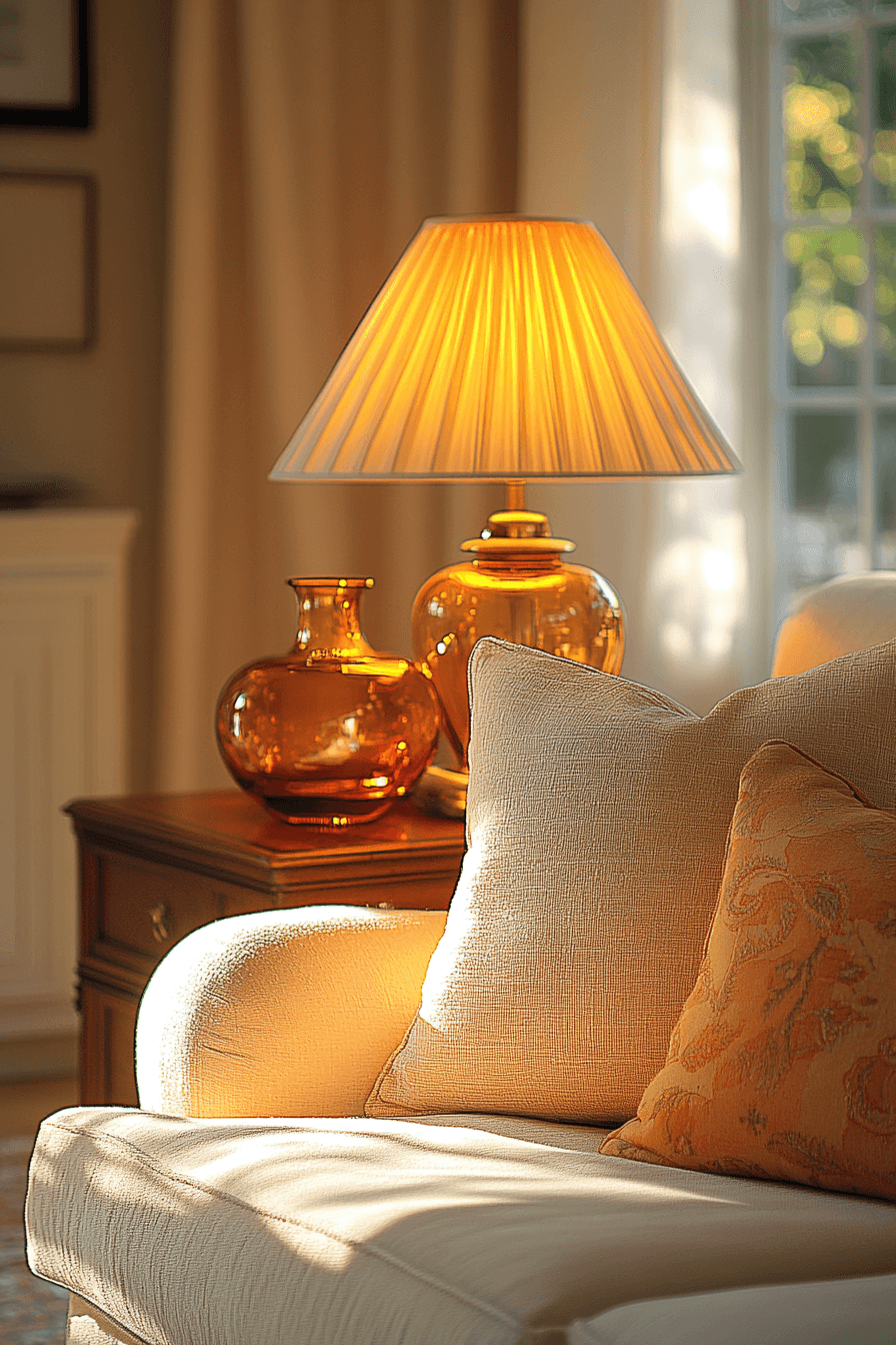 cozy vintage living room