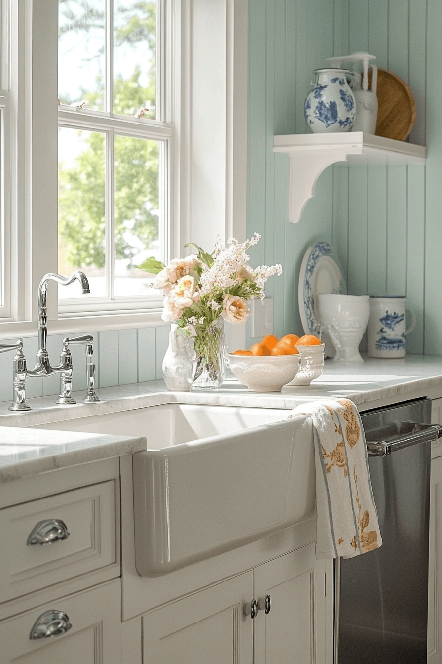 European Cottage Kitchen