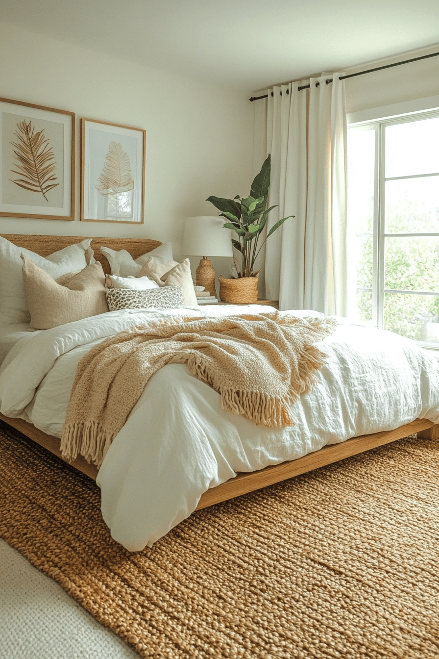 chambre boho chic