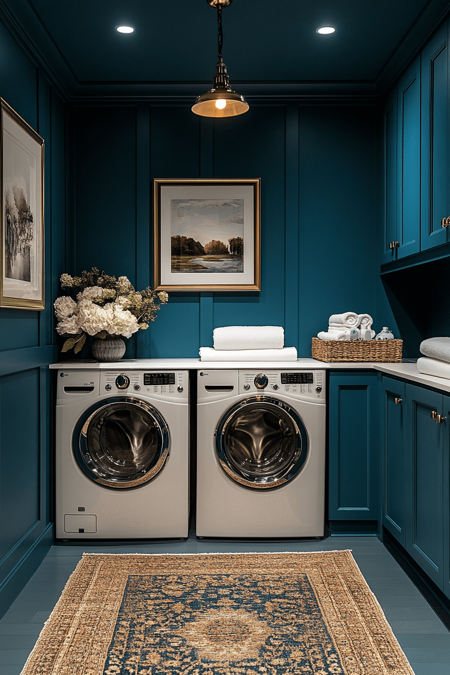 moody laundry room