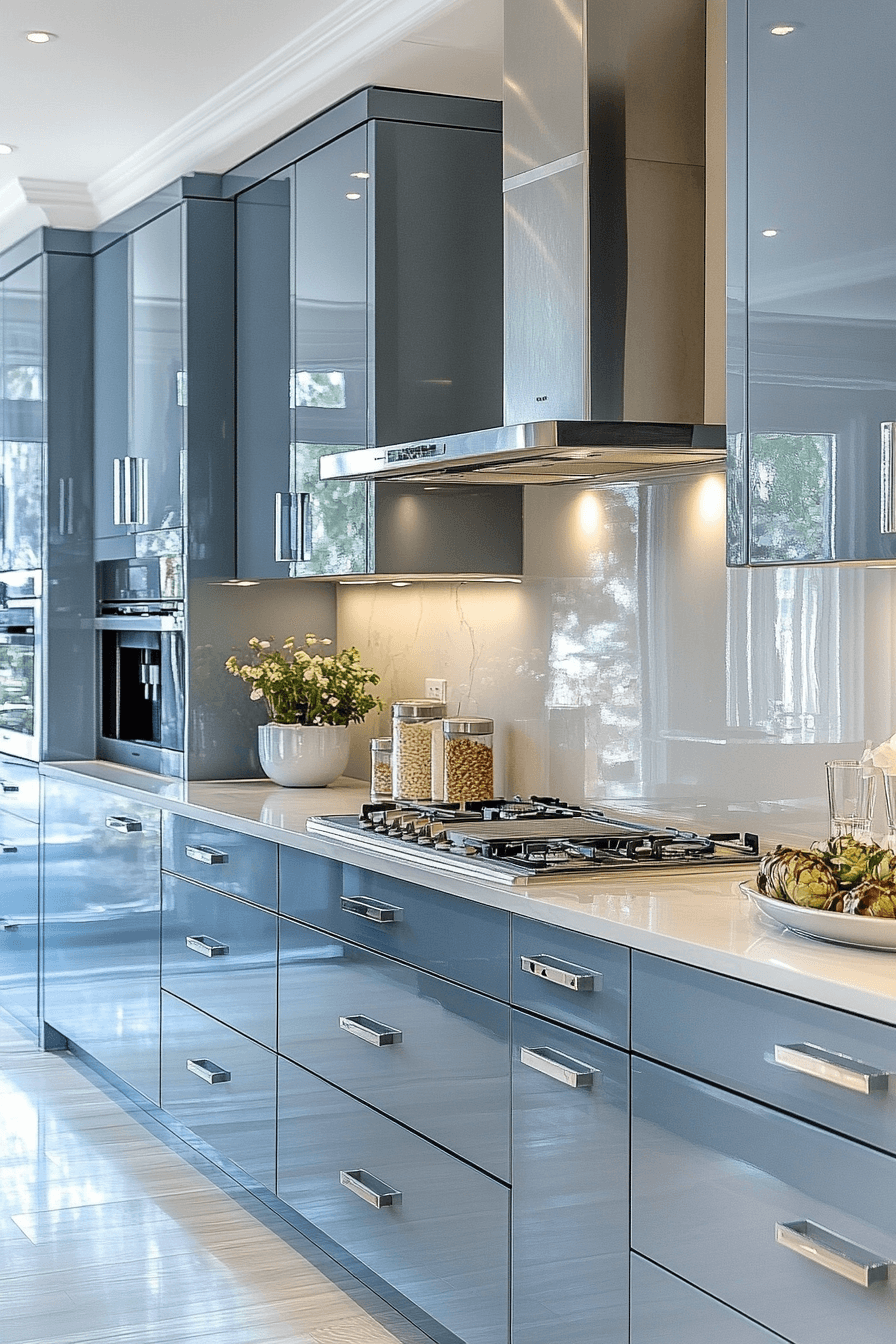 29 Blue Grey Kitchen Cabinets That Bring Cool Elegance and Everyday Comfort 5 blue grey kitchen cabinets