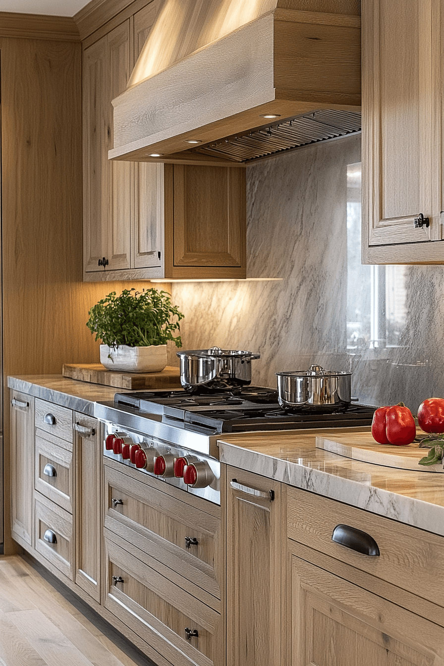 29 Natural Oak Kitchen Cabinets That Bring Warmth, Beauty, and Lasting Style 5 natural oak kitchen cabinets