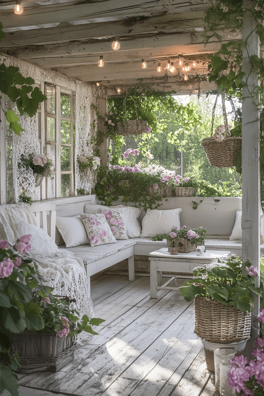 vintage garden decor