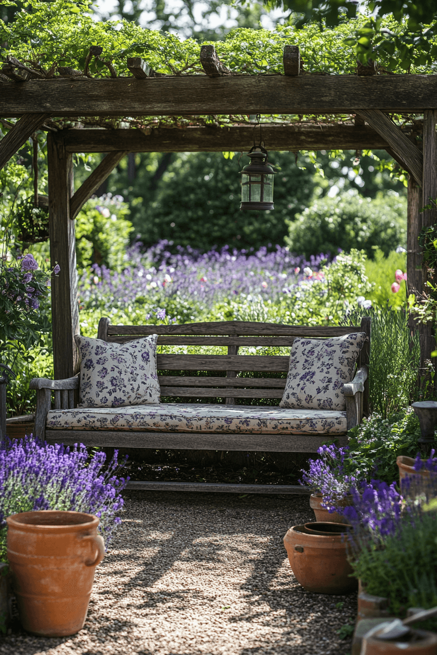 vintage garden decor