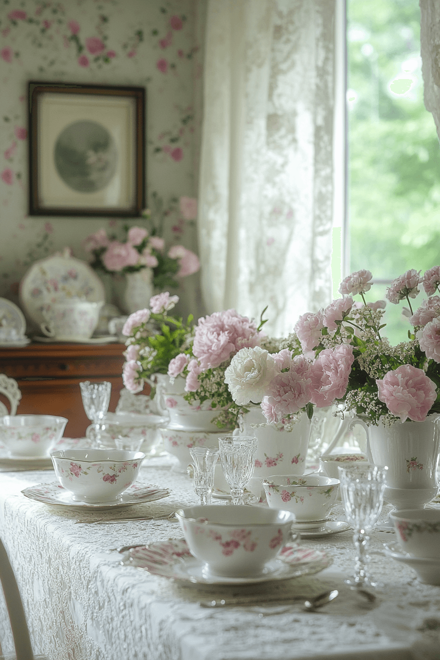 granny chic decor