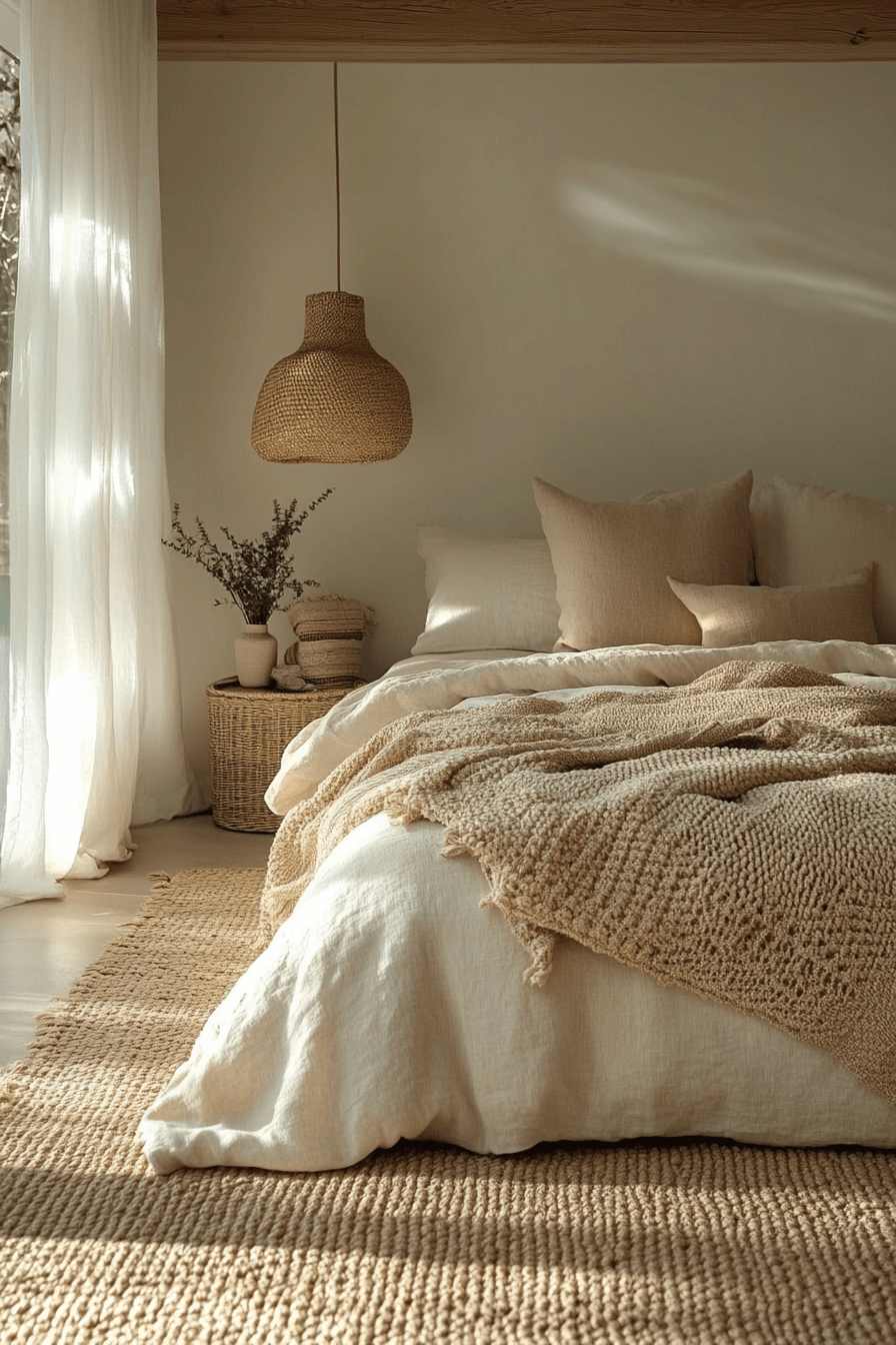 cozy boho bedroom
