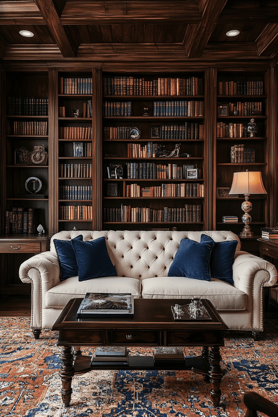 cream couch living room