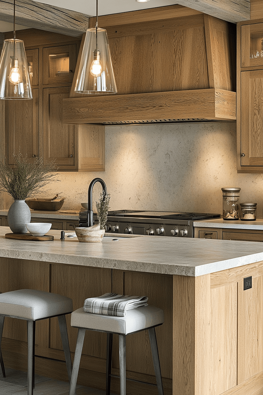 29 Natural Oak Kitchen Cabinets That Bring Warmth, Beauty, and Lasting Style 7 natural oak kitchen cabinets