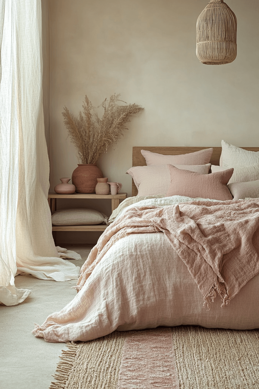 cozy boho bedroom