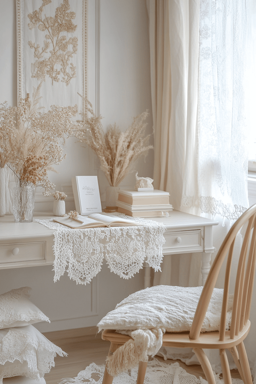 cottagecore office
