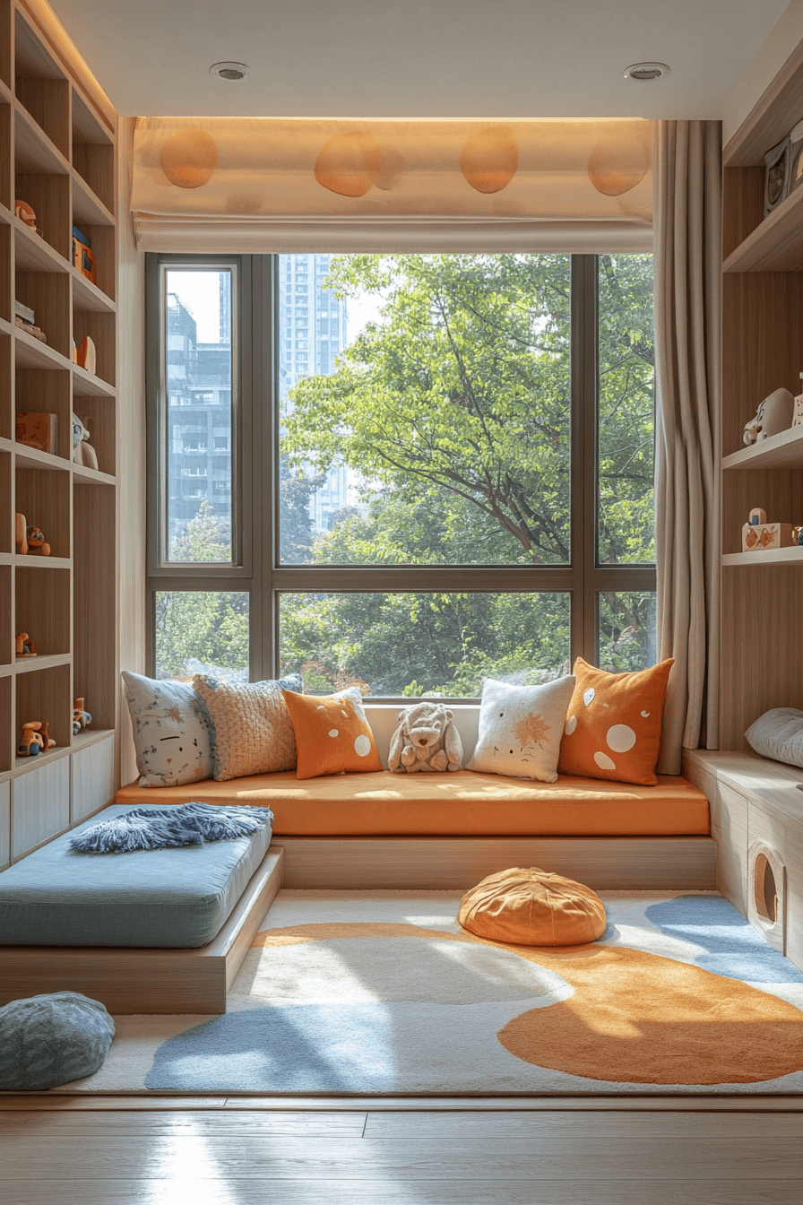 japandi kids room