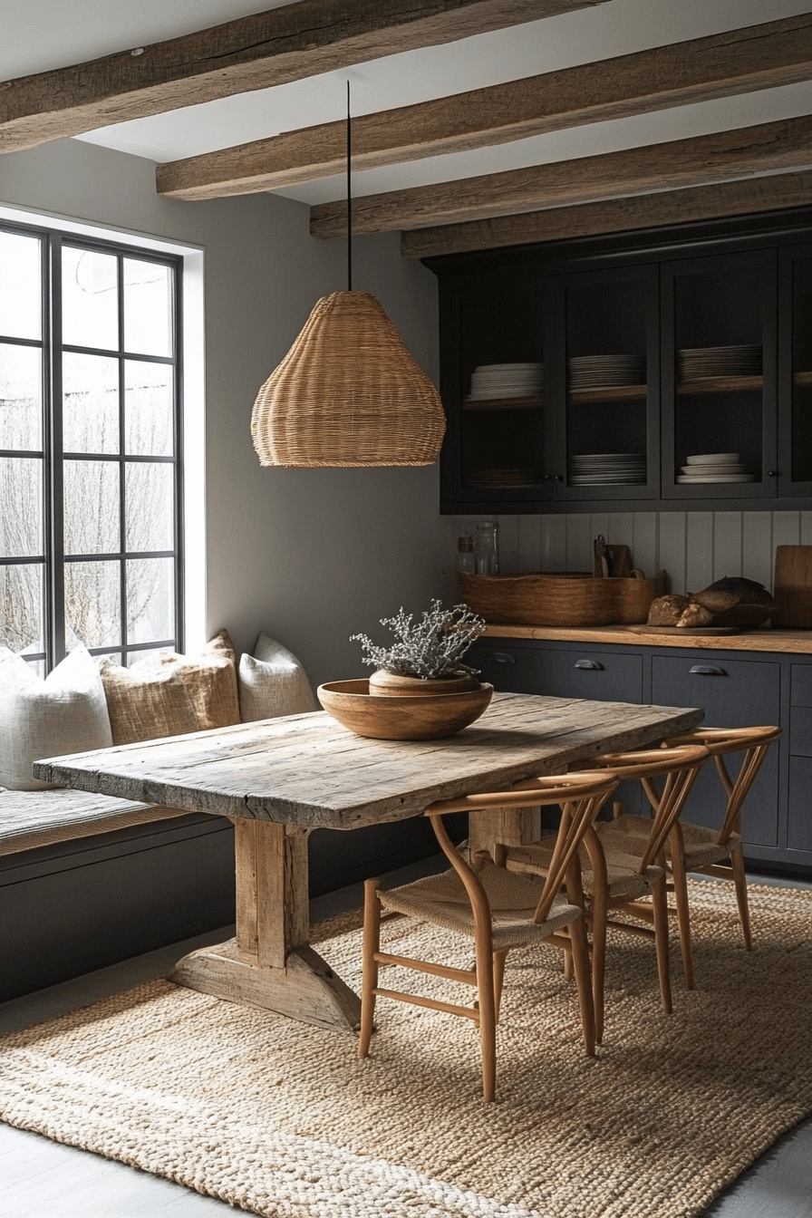 granny chic dining room