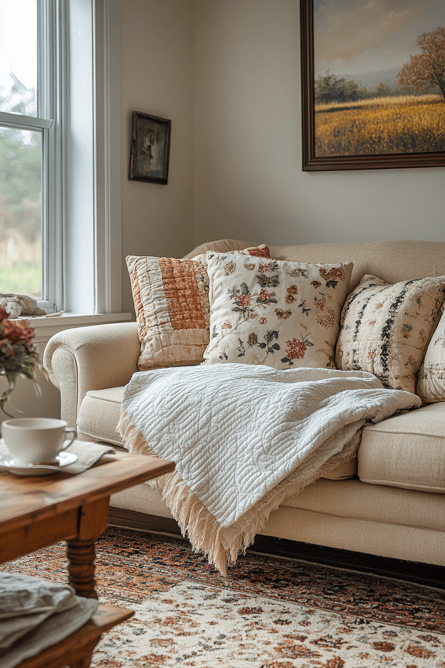 cozy cottage living room