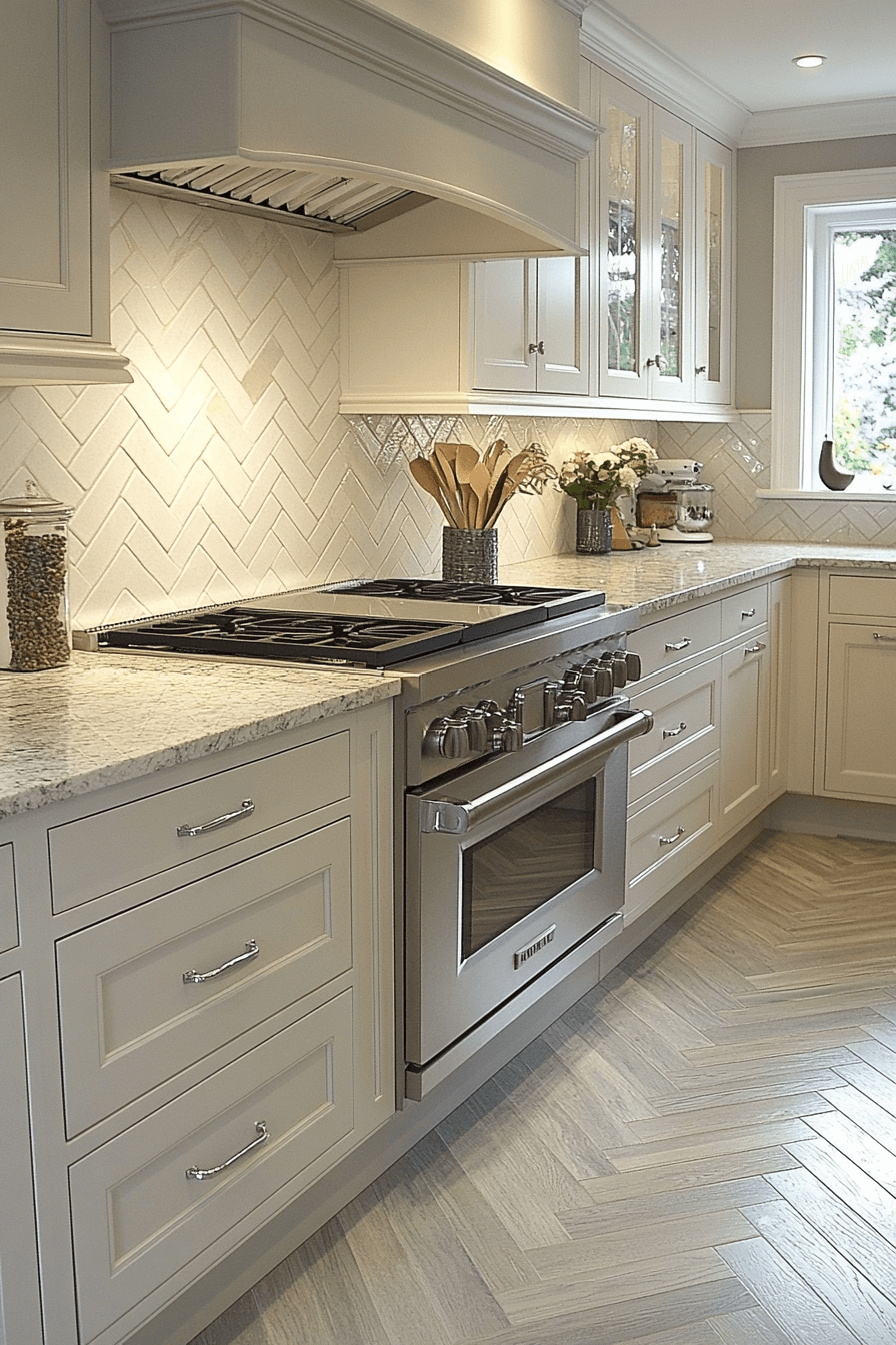 white shaker kitchen cabinets