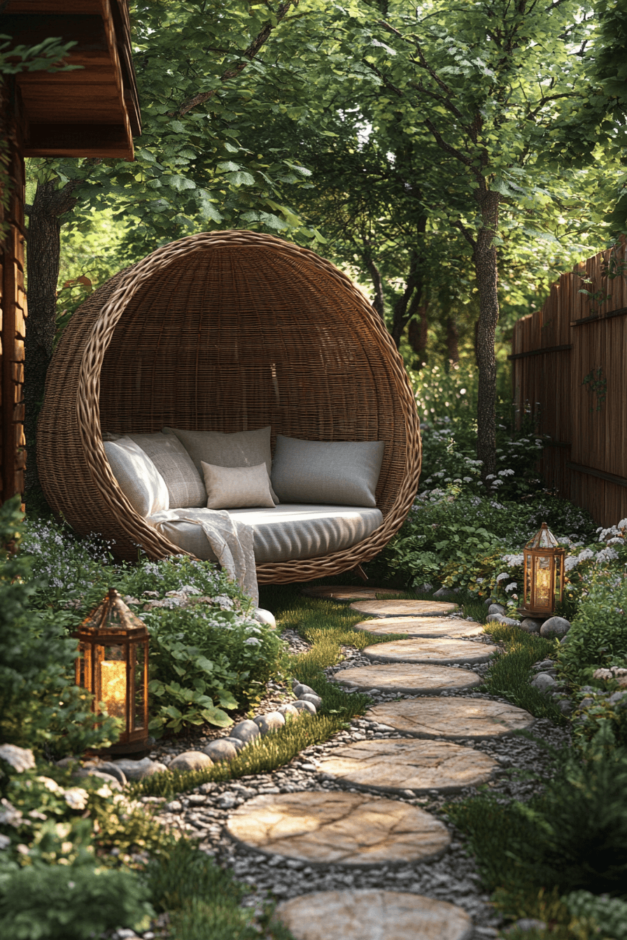cottagecore garden