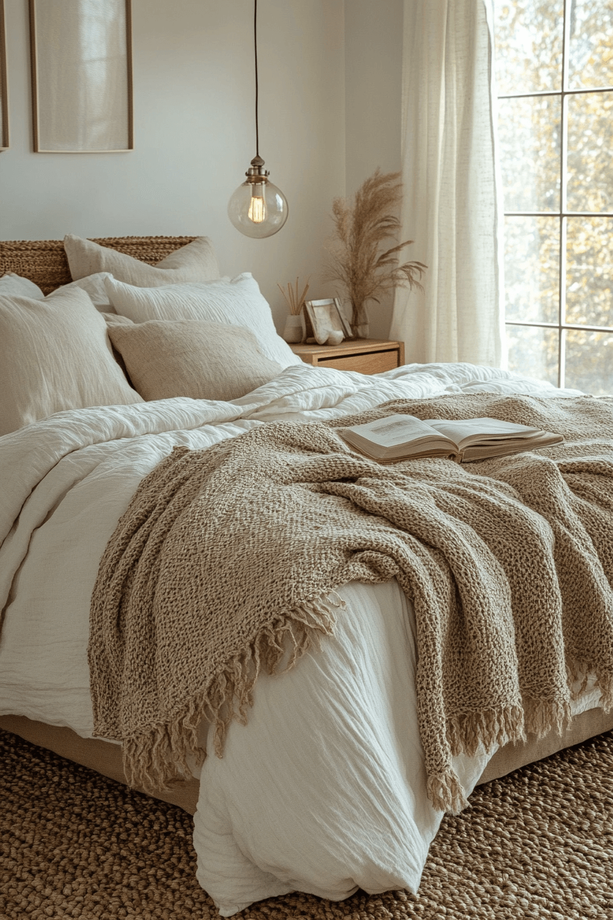 cozy vintage bedroom