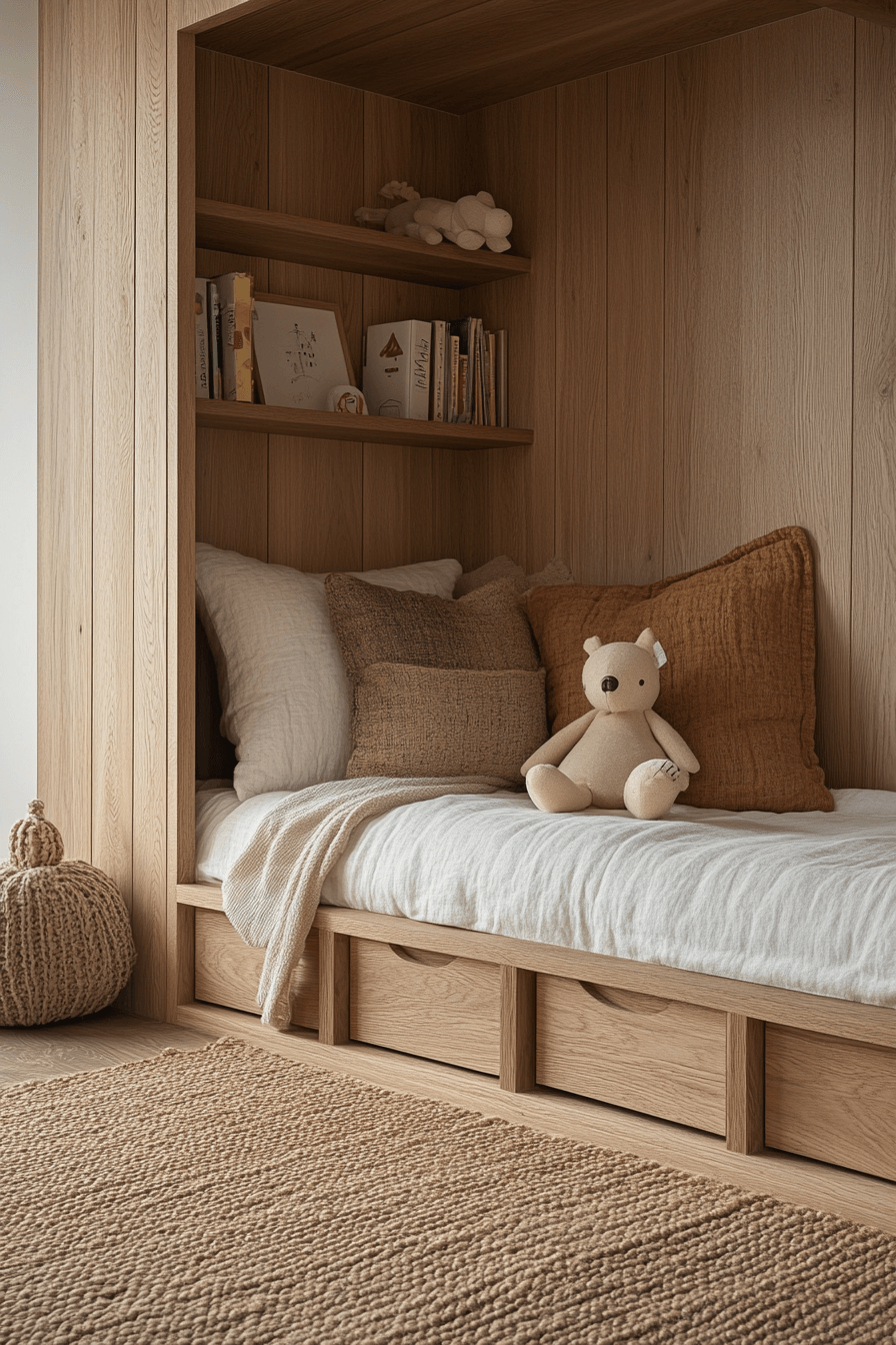 japandi kids room