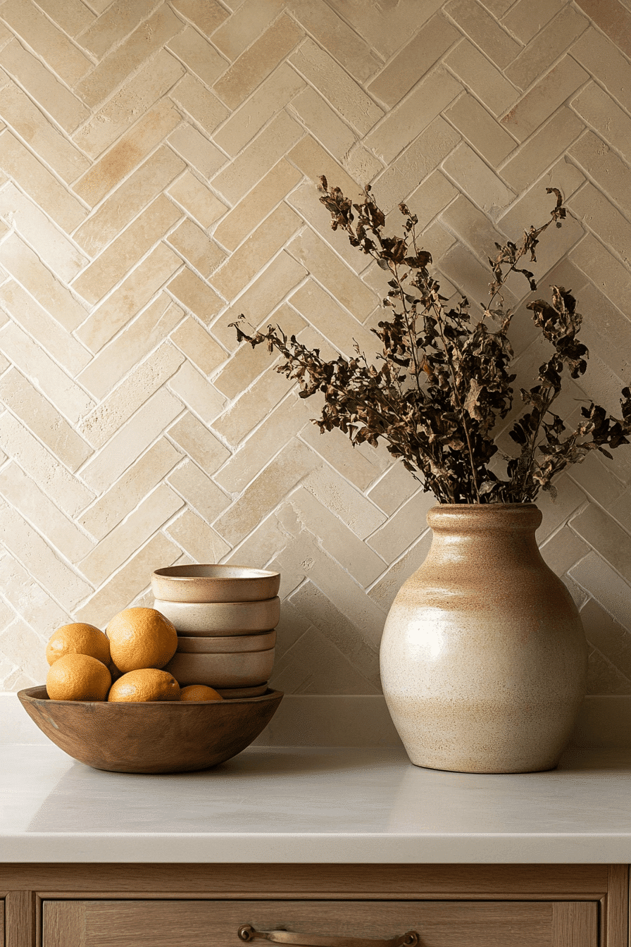 farmhouse backsplash