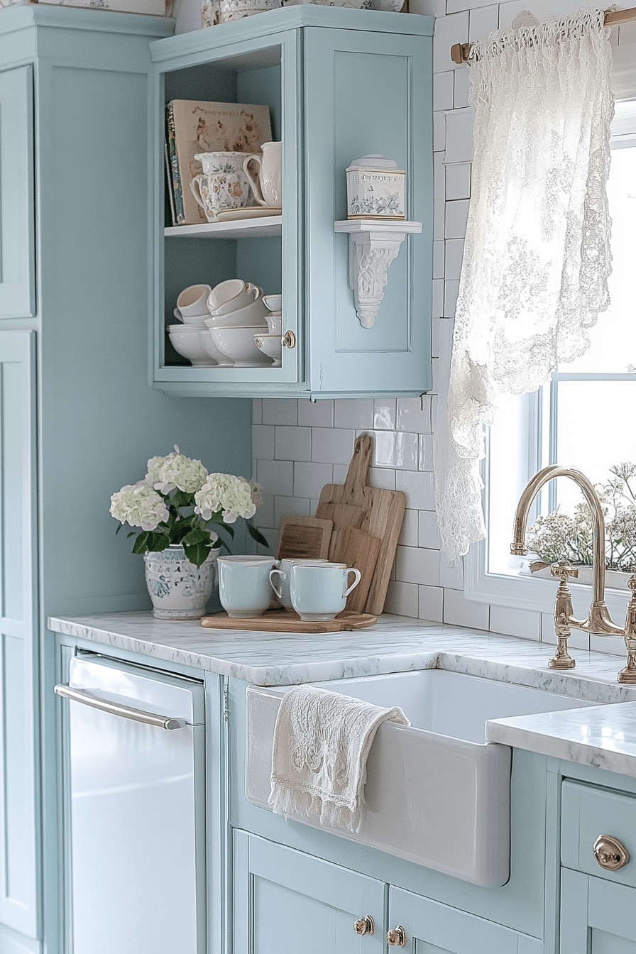 vintage kitchen cabinets
