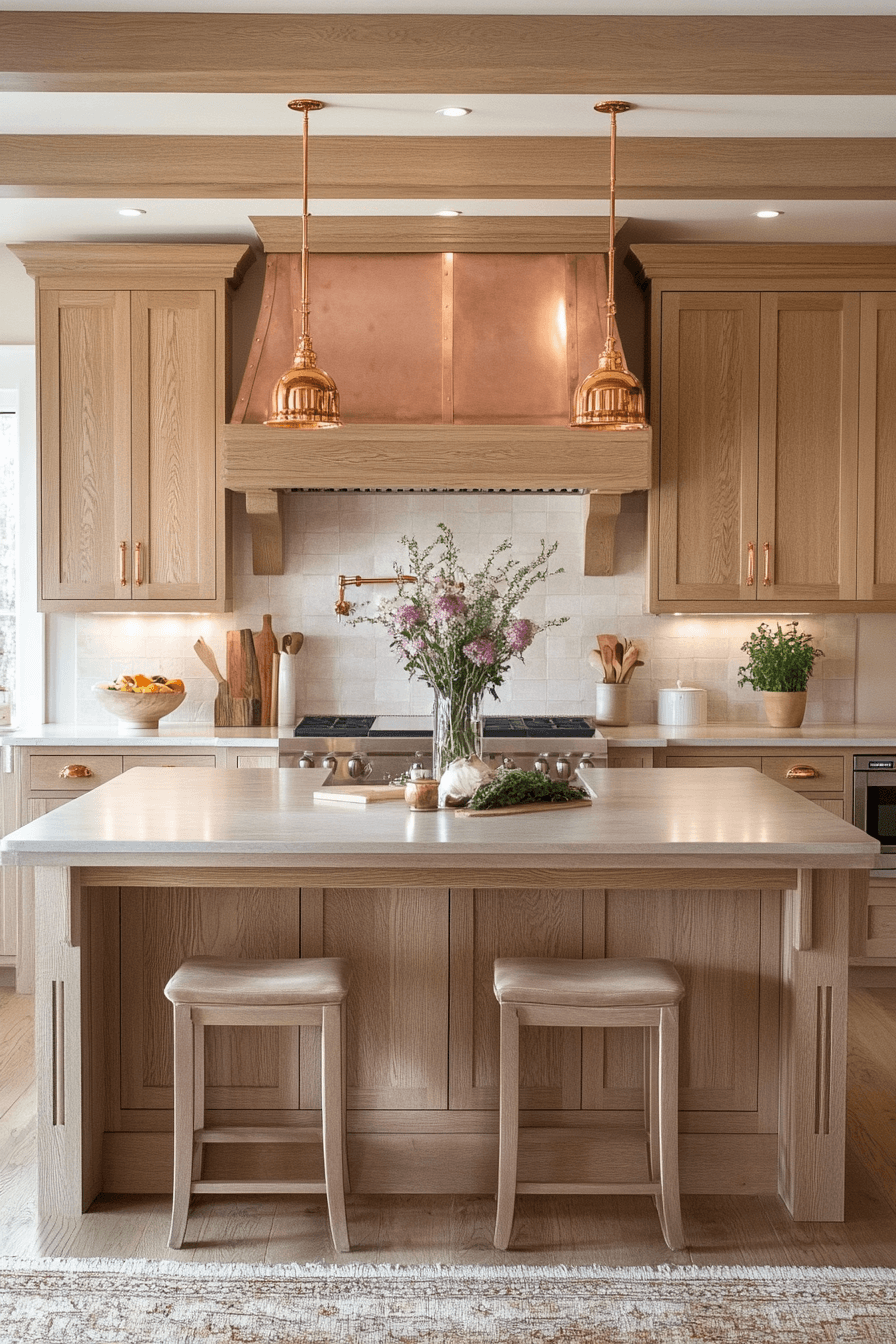 red oak kitchen cabinets