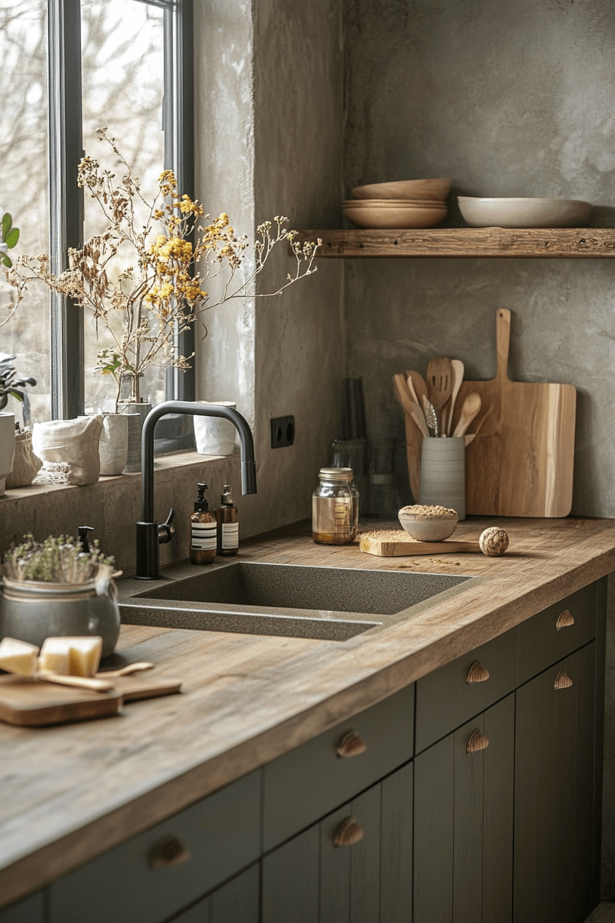 japandi style kitchen