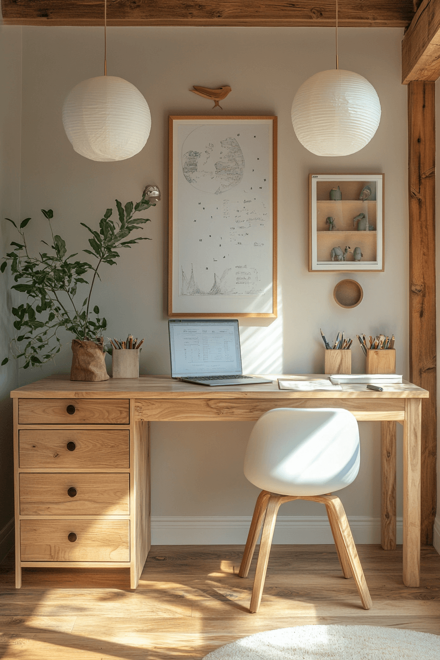japandi kids room