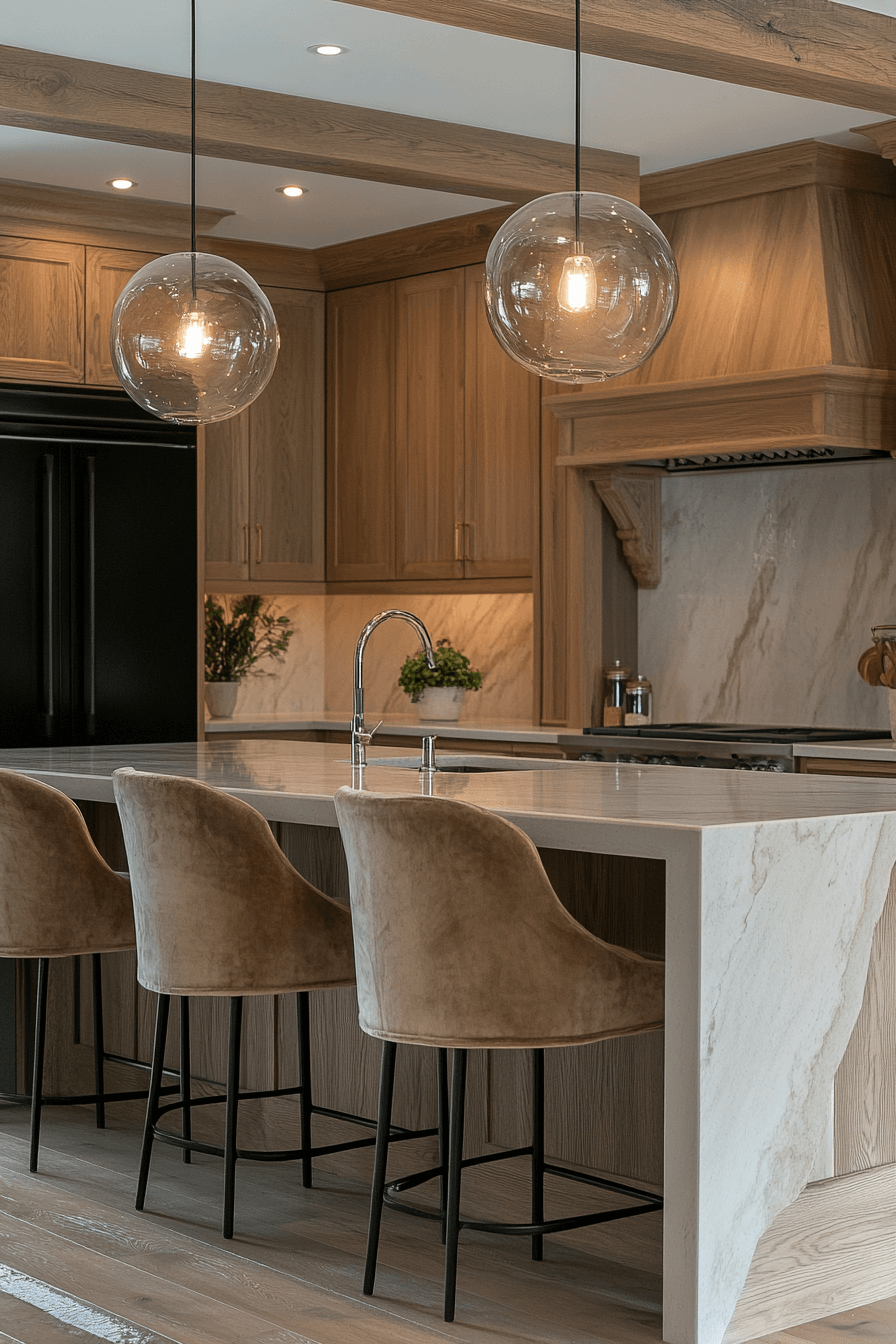 natural maple kitchen cabinets