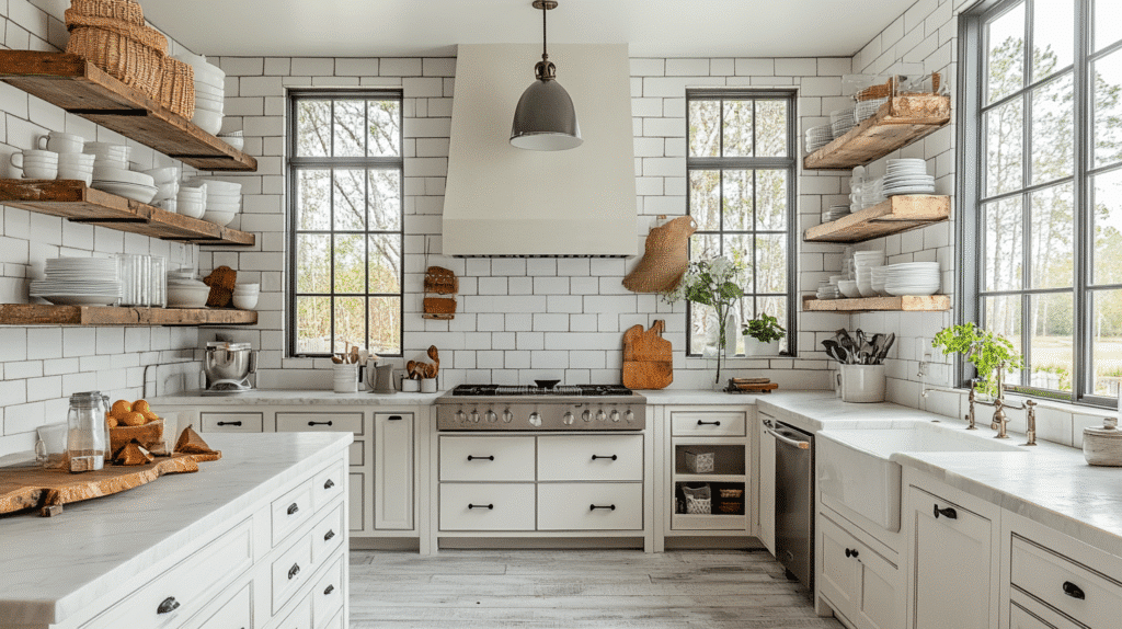 farmhouse kitchen backsplash ideas