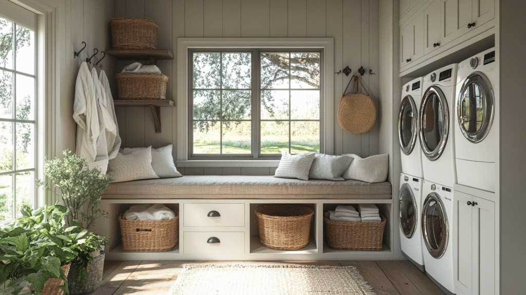 farmhouse laundry room