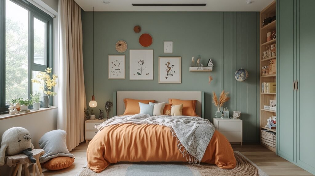 japandi kids room