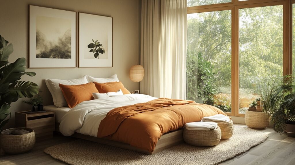 japandi small bedroom