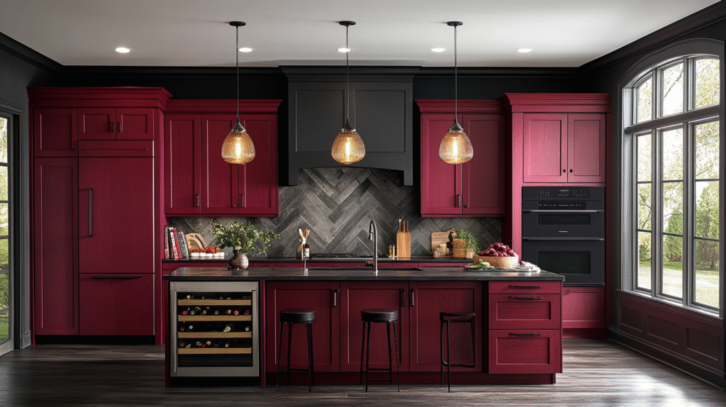 red oak kitchen cabinets