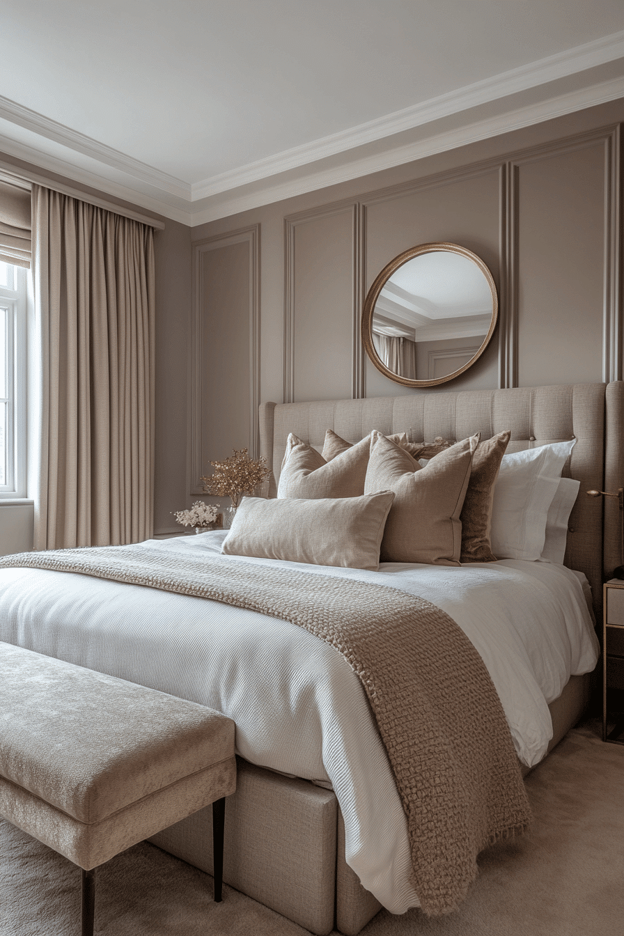 cozy feminine bedroom