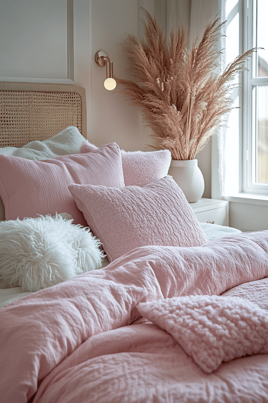 cozy feminine bedroom