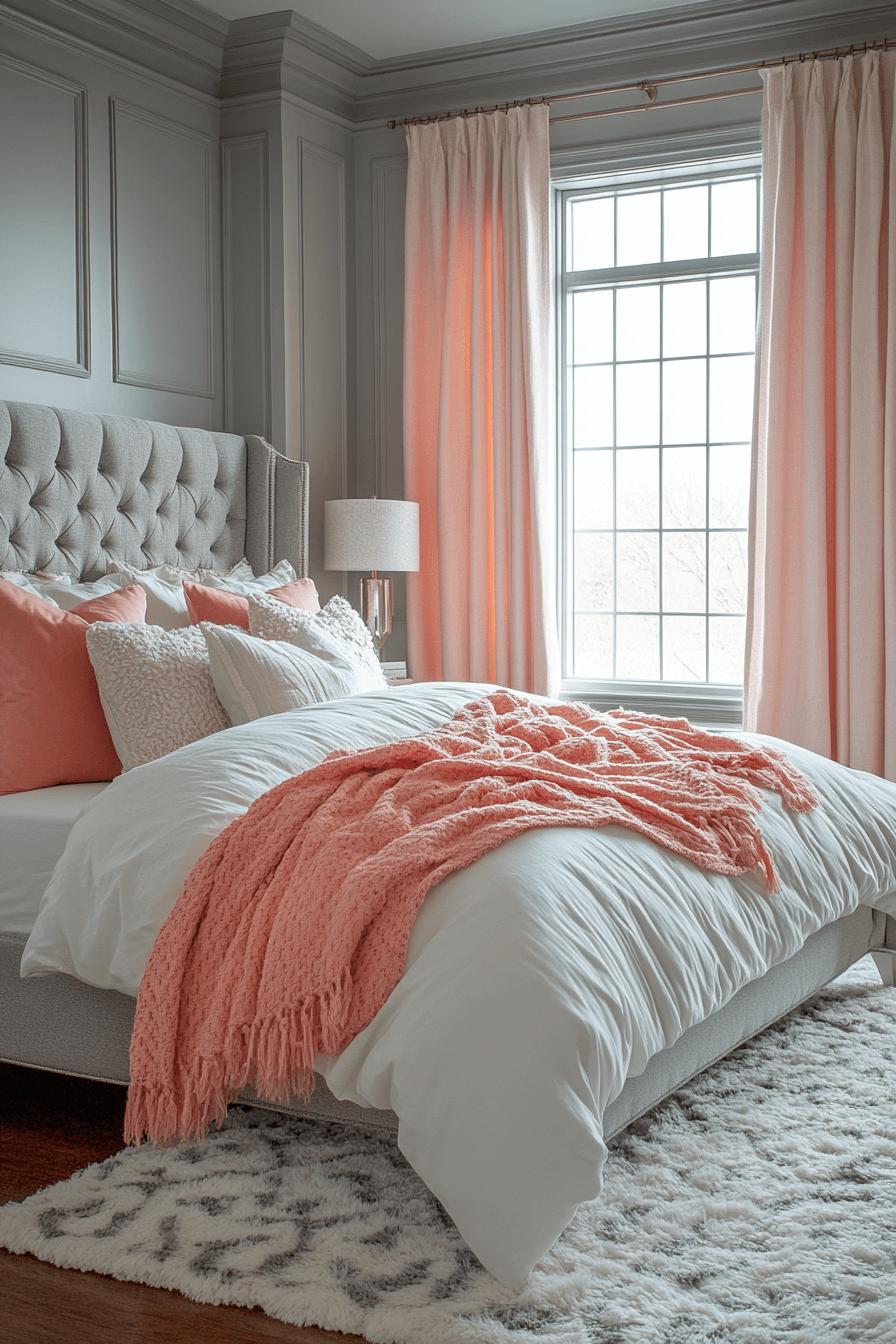 cozy feminine bedroom