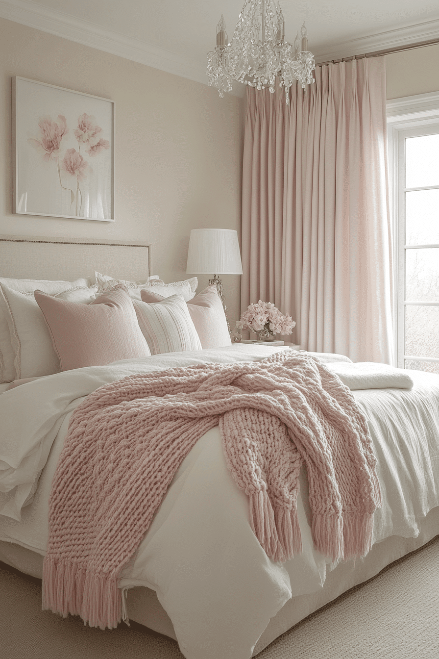cozy feminine bedroom